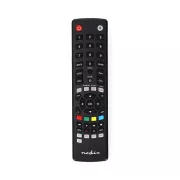 Nedis TVRC2340BK - Univerzalni daljinski upravljač | Unaprijed programiran | Upravlja 4 uređaja
