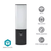 Nedis WIFICO22CWT - SmartLife vanjska kamera | Wi-Fi | Full HD 1296p | IP65 | Oblak / Micro SD | Onvif | Noćni vid |