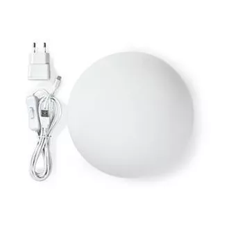 Nedis LNLW10WT - LED noćna svjetiljka s utičnicom | Senzor pokreta | Senzor dan/noć | 0,55 W | 11 lm | Toplo bijela