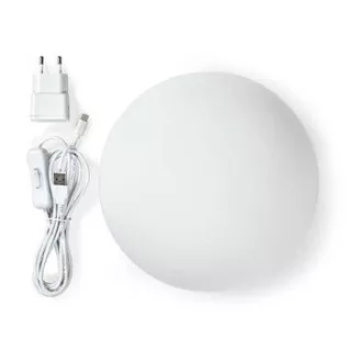 Nedis LNLW10WT - LED noćna svjetiljka s utičnicom | Senzor pokreta | Senzor dan/noć | 0,55 W | 11 lm | Toplo bijela