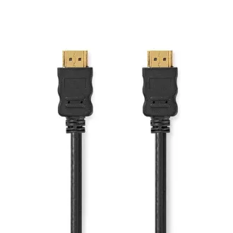 Nedis CVGL34060BK10 - HDMI kabel velike brzine s Ethernetom | HDMI - HDMI priključak | 4K@60Hz | 1,00 m | Crni