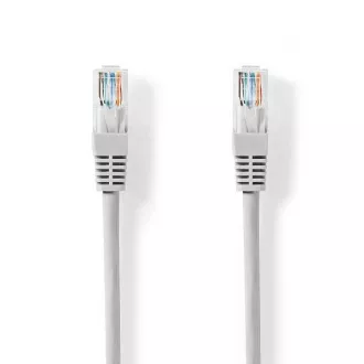 Nedis CCGL85230GY50 - Mrežni kabel CAT6 | RJ45 utikač | RJ45 utikač | U/UTP | 5,00 m | Okrugli | PVC | Sivi | Etiketa Nedis CCGL85230GY50 - Mrežni kabel CAT6 | RJ45 utikač | RJ45 utikač | U/UTP | 5,00 m | Okrugli | PVC | Sivi | Etiketa