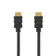 Nedis CVGB34060BK50 - HDMI kabel velike brzine s Ethernetom | HDMI - HDMI priključak | 4K@60Hz | ARC | 5,00 m | Crni