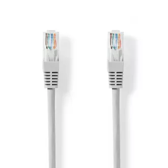 Nedis CCGL85230GY20 - Mrežni kabel CAT6 U/UTP | RJ45 utikač | RJ45 utikač | 2,00 m | Okrugli | PVC | Sivi
