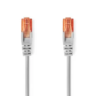 Nedis CCGL85230GY100 - Mrežni kabel CAT6 | RJ45 utikač | RJ45 utikač | U/UTP | 10,0 m | Okrugli | PVC | Sivi | Etiketa Nedis CCGL85230GY100 - Mrežni kabel CAT6 | RJ45 utikač | RJ45 utikač | U/UTP | 10,0 m | Okrugli | PVC | Sivi | Etiketa