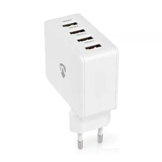Nedis WCHA20BKUC - Zidni punjač | 20 W | GaN | PD3.0 | Funkcija brzog punjenja | 2 izlaza | USB-A / USB-C | Crni Nedis WCHA20BKUC - Zidni punjač | 20 W | GaN | PD3.0 | Funkcija brzog punjenja | 2 izlaza | USB-A / USB-C | Crni