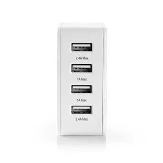 Nedis WCHA20BKUC - Zidni punjač | 20 W | GaN | PD3.0 | Funkcija brzog punjenja | 2 izlaza | USB-A / USB-C | Crni Nedis WCHA20BKUC - Zidni punjač | 20 W | GaN | PD3.0 | Funkcija brzog punjenja | 2 izlaza | USB-A / USB-C | Crni
