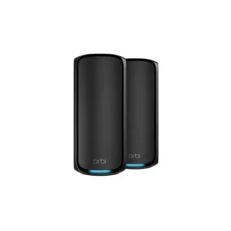 Netgear Orbi 970 serija, četverobandni WiFi 7 Mesh, 2 komada, crni