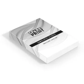 SPARE PRINT PREMIUM Bijele samoljepljive naljepnice, 100 listova A4 u kutiji (1 list / 2x naljepnica 210x148,5 mm)