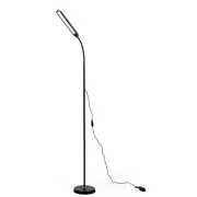 PLATINET podna lampa SIGNUS 10W 84 LED 500 lumena, crna, visina 150 cm