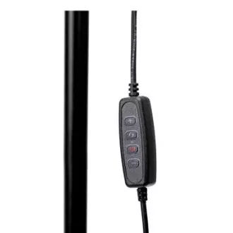 PLATINET podna lampa SIGNUS 10W 84 LED 500 lumena, crna, visina 150 cm