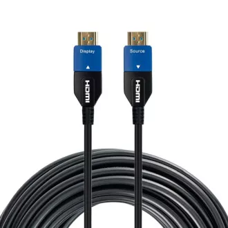 PremiumCord Ultra High Speed HDMI 2.1 optički kabel 8K@60Hz 4K@120Hz 30m pozlaćen