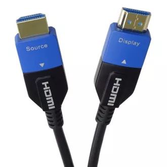 PremiumCord Ultra High Speed HDMI 2.1 optički kabel 8K@60Hz 4K@120Hz 30m pozlaćen