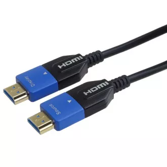 PremiumCord Ultra High Speed HDMI 2.1 optički kabel 8K@60Hz 4K@120Hz 30m pozlaćen