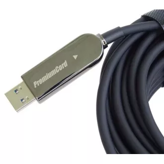 PremiumCord USB3.0 + 2.0 produžni optički AOC kabel A/muški - A/ženski 7m