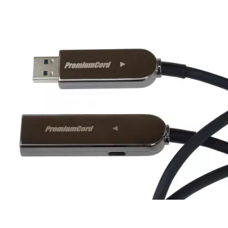 PremiumCord USB3.0 + 2.0 produžni optički AOC kabel A/muški - A/ženski 7m