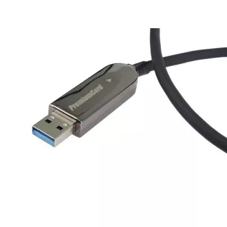 PremiumCord USB3.0 + 2.0 produžni optički AOC kabel A/muški - A/ženski 7m