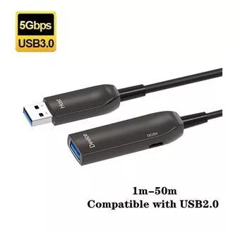 PremiumCord USB3.0 + 2.0 produžni optički AOC kabel A/muški - A/ženski 7m