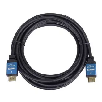 PremiumCord Ultra HDTV 4K@60Hz kabel HDMI 2.0b metalni+zlatni konektori 0,5m