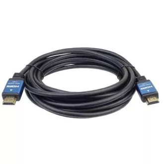 PremiumCord Ultra HDTV 4K@60Hz kabel HDMI 2.0b metalni+zlatni konektori 0,5m