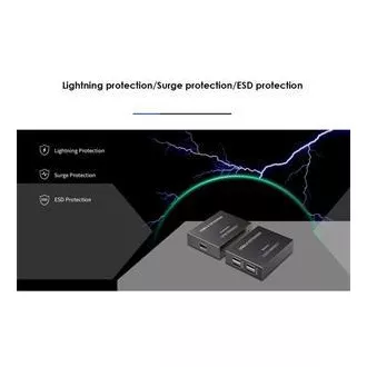 PremiumCord 4-priključni USB 2.0 produživač preko Cat5/Cat5e/Cat6 do 150m