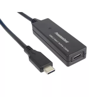 PremiumCord USB-C repetitor i produžni kabel muško-ženski, 5Gbps 5m