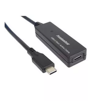 PremiumCord USB-C repetitor i produžni kabel muško-ženski, 5Gbps 5m