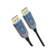PremiumCord 8K optički DisplayPort 1.4 priključni kabel M/M, pozlaćeni konektori 50 m