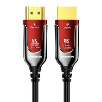 PremiumCord Ultra High Speed HDMI 2.1 optički kabel 8K@60Hz, pozlaćen 25m PremiumCord Ultra High Speed HDMI 2.1 optički kabel 8K@60Hz, pozlaćen 25m