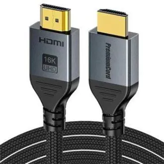 PremiumCord Ultra HD HDMI 2.2 kabel 16K@60Hz, 8K@240Hz, 4K@480Hz pozlaćeni 1m PremiumCord Ultra HD HDMI 2.2 kabel 16K@60Hz, 8K@240Hz, 4K@480Hz pozlaćeni 1m