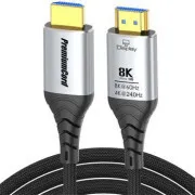 PremiumCord Ultra High Speed HDMI 2.1 optički kabel 8K@60Hz, pozlaćen 5 m