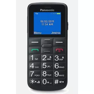 Panasonic KX-TU110EXB mobilni telefon za starije osobe - zaslon u boji, Dual Sim, microSD, crni Panasonic KX-TU110EXB mobilni telefon za starije osobe - zaslon u boji, Dual Sim, microSD, crni