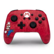 PowerA poboljšani punjivi bežični kontroler za igre za Nintendo Switch - Super Mario, idemo