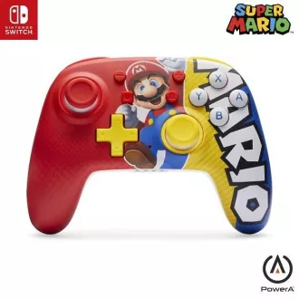Poboljšani bežični kontroler PowerA za Nintendo - Super Mario Victory Poboljšani bežični kontroler PowerA za Nintendo - Super Mario Victory