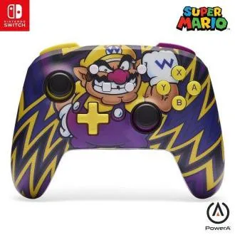 Poboljšani bežični kontroler PowerA za Nintendo - Super Mario Wario Poboljšani bežični kontroler PowerA za Nintendo - Super Mario Wario