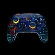 Bežični kontroler PowerA za Nintendo Switch - Pac Man, Neon Arcade, Luminous