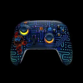 Bežični kontroler PowerA za Nintendo Switch - Pac Man, Neon Arcade, Luminous