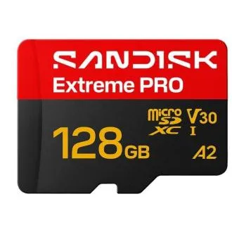 SanDisk Extreme PRO microSD UHS-I 128GB 250MB/s(R) / 120MB/s(W) SanDisk Extreme PRO microSD UHS-I 128GB 250MB/s(R) / 120MB/s(W)