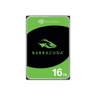 Seagate BarraCuda 3,5" HDD, 16 TB, 3,5", SATAIII, 512 MB predmemorije, 7200 o/min
