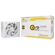 SEASONIC napajanje 850W Core GX-850, ATX 3.1, 80+ zlatno, bijelo