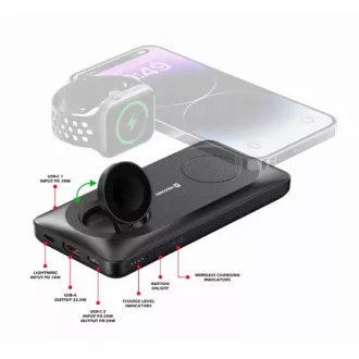 SWISSTEN POWER BANK 10000 mAh 2u1 ZA APPLE WATCH I MAGSAFE