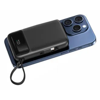 SWISSTEN POWER BANK 10000 mAh PD 20W S INTEGRANIRANIM USB-C I LIGHTNING KABLOVIMA (kompatibilna s MagSafeom) SWISSTEN POWER BANK 10000 mAh PD 20W S INTEGRANIRANIM USB-C I LIGHTNING KABLOVIMA (kompatibilna s MagSafeom)