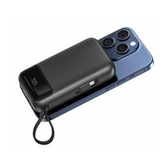 SWISSTEN POWER BANK 20000 mAh PD 20W S INTEGRIRANIM USB-C I LIGHTNING KABLOVIMA (kompatibilna s MagSafeom) SWISSTEN POWER BANK 20000 mAh PD 20W S INTEGRIRANIM USB-C I LIGHTNING KABLOVIMA (kompatibilna s MagSafeom)