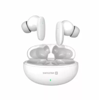 SWISSTEN BLUETOOTH TWS SLUŠALICE SONIC BIJELE
