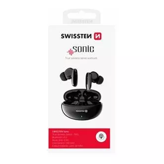 SWISSTEN BLUETOOTH TWS SLUŠALICE SONIC CRNE SWISSTEN BLUETOOTH TWS SLUŠALICE SONIC CRNE