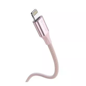 SWISSTEN DATA KABEL TEXTILE II USB / LIGHTNING 1,5 M PINK SWISSTEN DATA KABEL TEXTILE II USB / LIGHTNING 1,5 M PINK