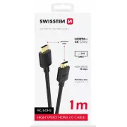 SWISSTEN KABEL HDMI NA HDMI 4K 60Hz 1.0M PVC