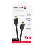SWISSTEN KABEL HDMI NA HDMI 4K 60Hz 3.0M PVC