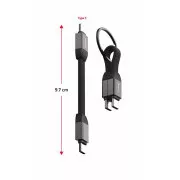 SWISSTEN MAGNETNI KABEL ZA PRIVJESAK USB-C / USB-C 9,7 CM