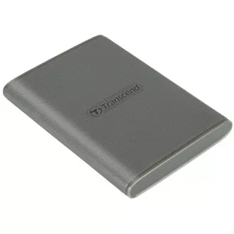 Transcend ESD360C 4TB, USB 20Gbps Type C, vanjski SSD pogon (3D NAND flash), 2000MB/R, 2000MB/W, sivi
